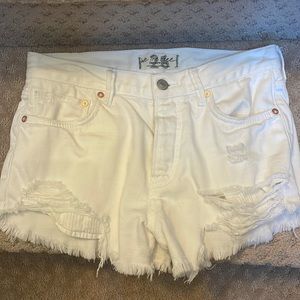 FP White shorts